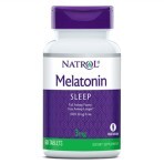 Мелатонин Melatonin 3 мг Natrol 60 таблеток: цены и характеристики