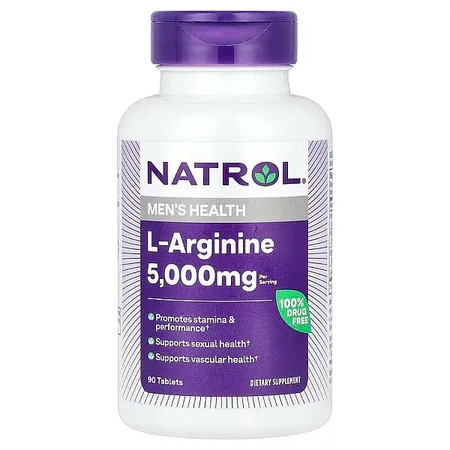 L-Аргінін 5000 мг L-Arginine Natrol 90 таблеток: ціни та характеристики