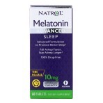 Мелатонин медленного высвобождения 10 мг Melatonin Advanced Sleep Natrol 60 таблеток: цены и характеристики