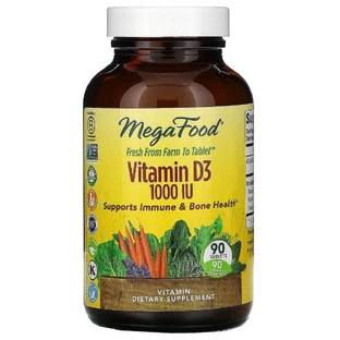 Вітамін D3 1000 МО MegaFood 90 таблеток