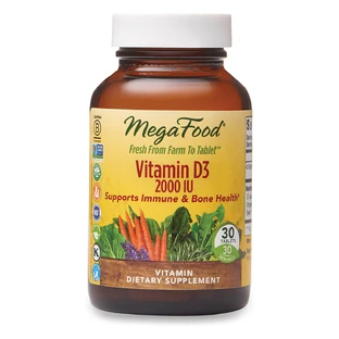 Витамин D3 2000 МЕ MegaFood 30 таблеток