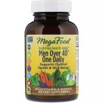 Мультивітаміни для чоловіків 40+ Men Over 40 One Daily MegaFood 30 таблеток: ціни та характеристики