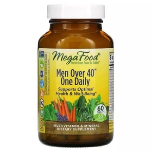 Мультивитамины для мужчин 40+ Men’s One Daily MegaFood 60 Таблеток