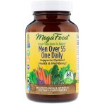 Мультивітаміни для чоловіків 55+ Men Over 55 One Daily MegaFood 60 таблеток: ціни та характеристики