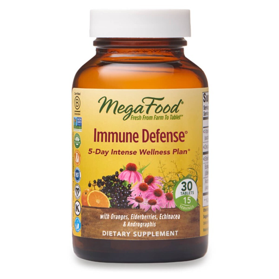 Иммунная защита Immune Defense MegaFood 30 таблеток: цены и характеристики