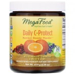 Щоденний комплекс поживних речовин з вітаміном C без цукру фруктовий смак Nutrient Booster Powder Daily C-Protect MegaFood 639 г (225 унції): ціни та характеристики