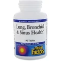 Здоров'я дихальних шляхів Lung Bronchial & Sinus Health Natural Factors 90 Таблеток