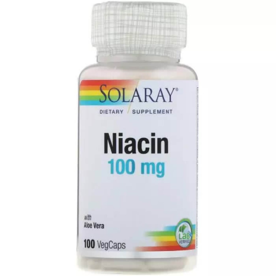 Ниацин 100 Мг Solaray 100 капсул: цены и характеристики