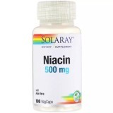 Ніацин 500 мг Solaray 100 капсул