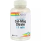 Кальцій і Магній Cal-Mag Citrate High Potency Solaray 180 капсул