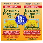 Олія примули вечірньої Evening Primrose Oil American Health 1300 мг 2 баночки по 60 капсул: ціни та характеристики
