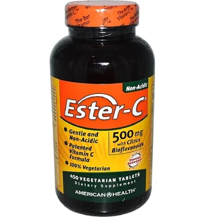 Естер-С з біфлавоноїдами Ester-C American Health 500 мг 450 таблеток