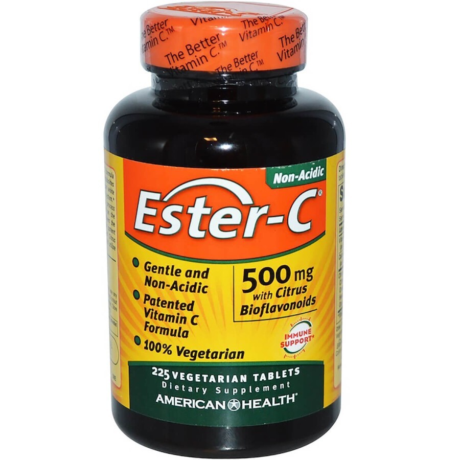 Эстер-С с бифлавоноидами Ester-C American Health 500 мг 225 таблеток: цены и характеристики