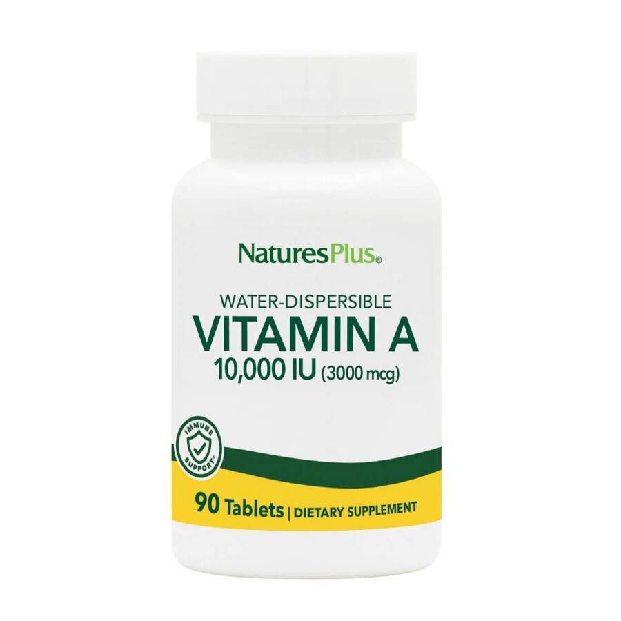 Витамин А Nature's Plus 10000 МЕ 90 таблеток: цены и характеристики