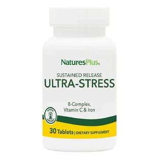 Комплекс для борьбы со стрессом с железом Ultra Stress Natures Plus 30 таблеток 