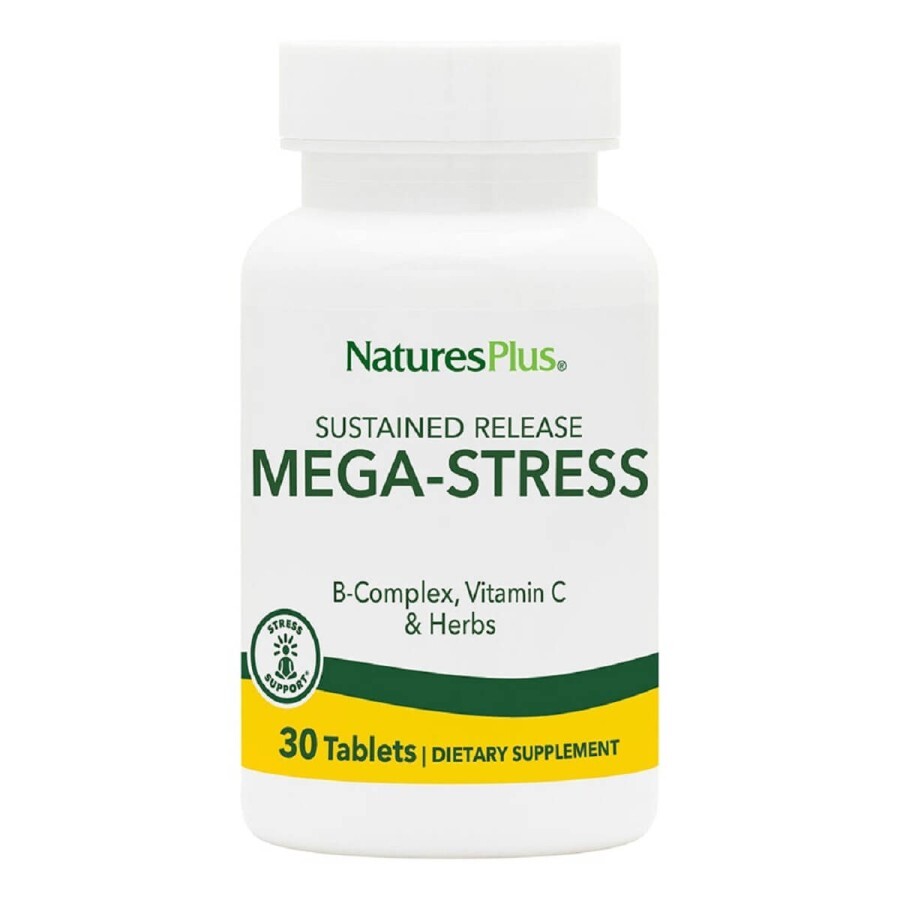 Супер сильний комплекс від стресу Natures Plus 30 таблеток: ціни та характеристики