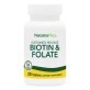Біотин і Фолієва кислота Nature&#39;s Plus 30 таблеток