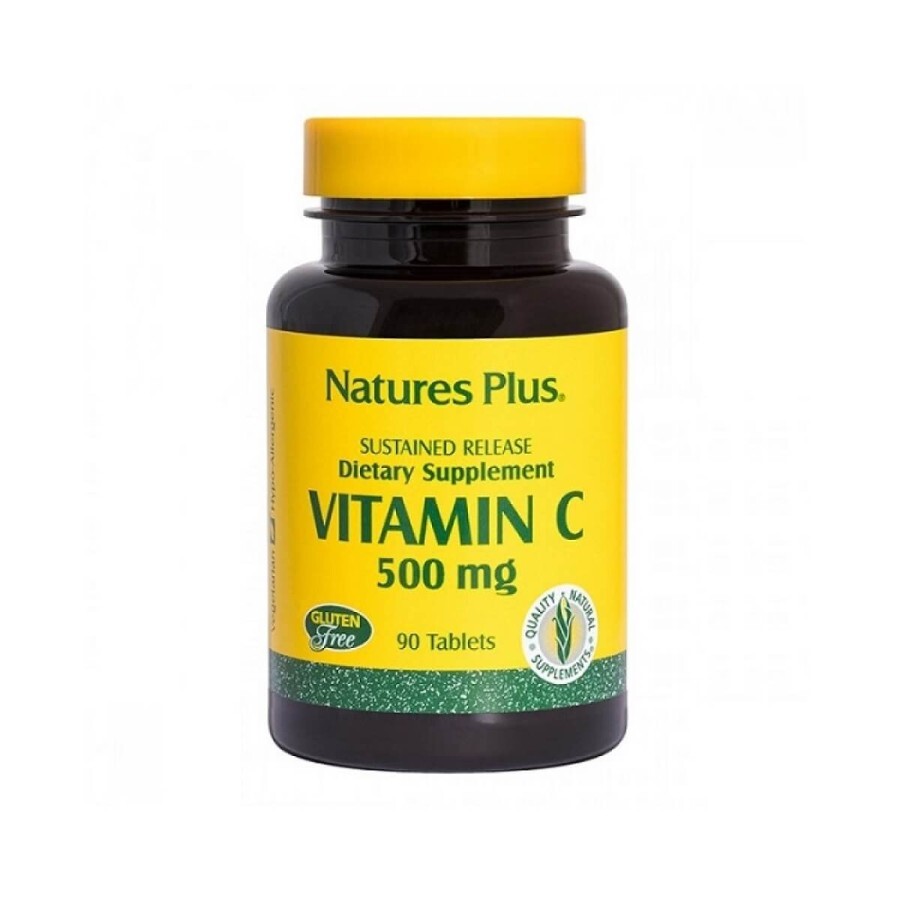 Витамин С 500мг Natures Plus 90 таблеток: цены и характеристики