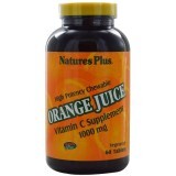 Вітамін С Orange Juice 1000 мг Nature's Plus 60 жувальних таблеток