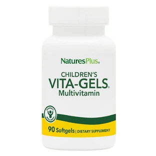 Комплекс вітамінів для дітей Children's Vita-Gels Nature's Plus смак апельсина 90 гелевих капсул