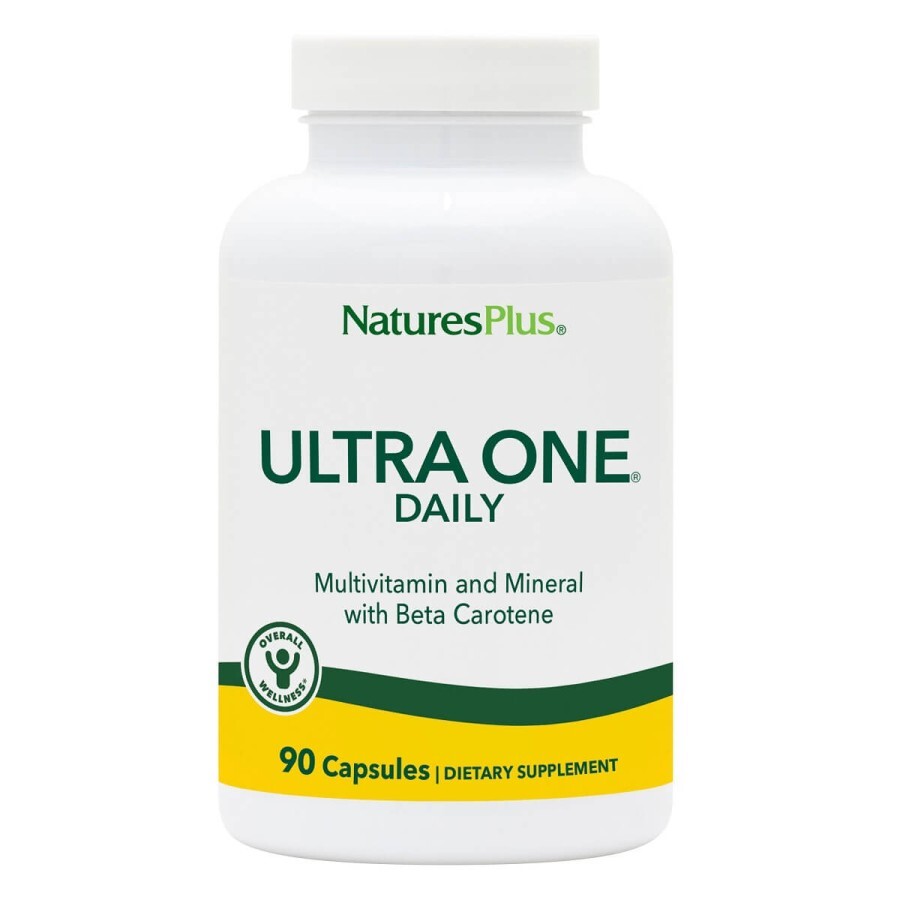 Щоденні мультивітаміни Ultra One Natures Plus 90 гелевих капсул: ціни та характеристики