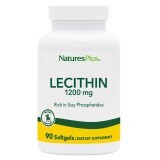 Лецитин из сои 1200 мг Natures Plus 90 мягких таблеток