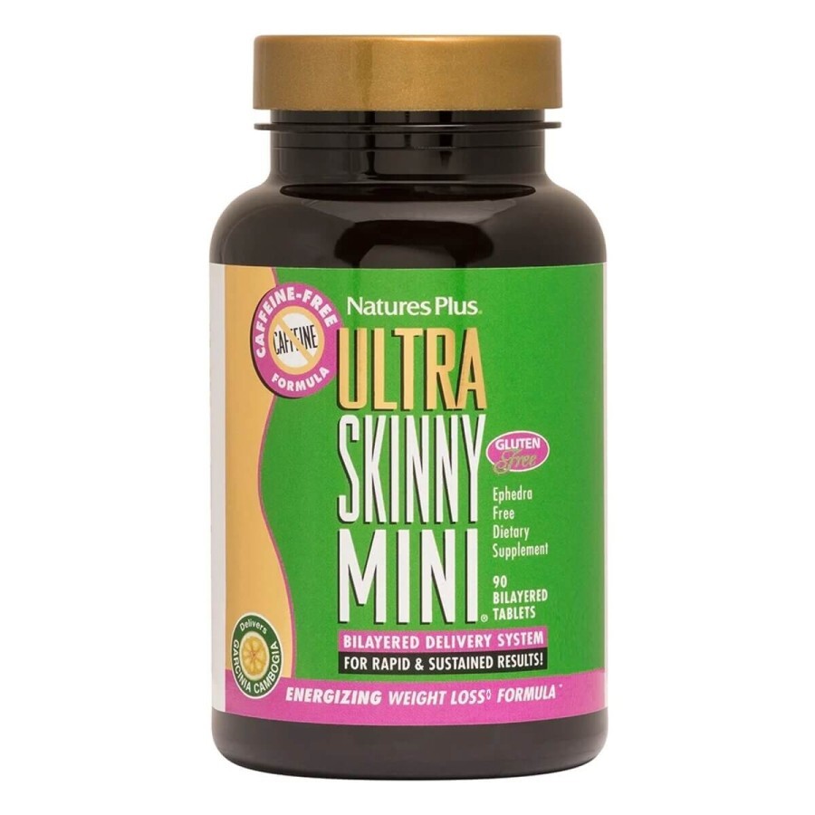 Комплекс для схуднення Ultra Skinny Mini Natures Plus 90 таблеток: ціни та характеристики