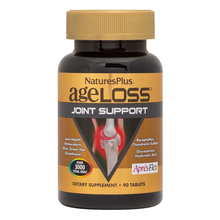 Підтримка суглобів AgeLoss Joint Support NaturesPlus 90 таблеток: ціни та характеристики