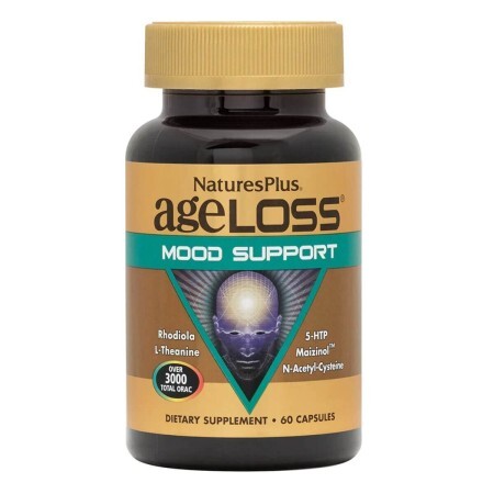 Комплекс для підтримки настрою AgeLoss Mood Support Nature's Plus 60 капсул