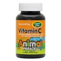 Витамин С для детей без сахара Animal Parade Natures Plus 90 жевательных таблеток вкус апельсина