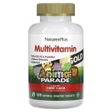 Мультивитамины для детей Animal Parade Gold Natures Plus 120 жевательных таблеток вкус вишни 