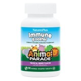Комплекс для поддержки и защиты иммунной системы для детей Animal Parade Natures Plus 90 жевательных таблеток вкус тропических ягод 
