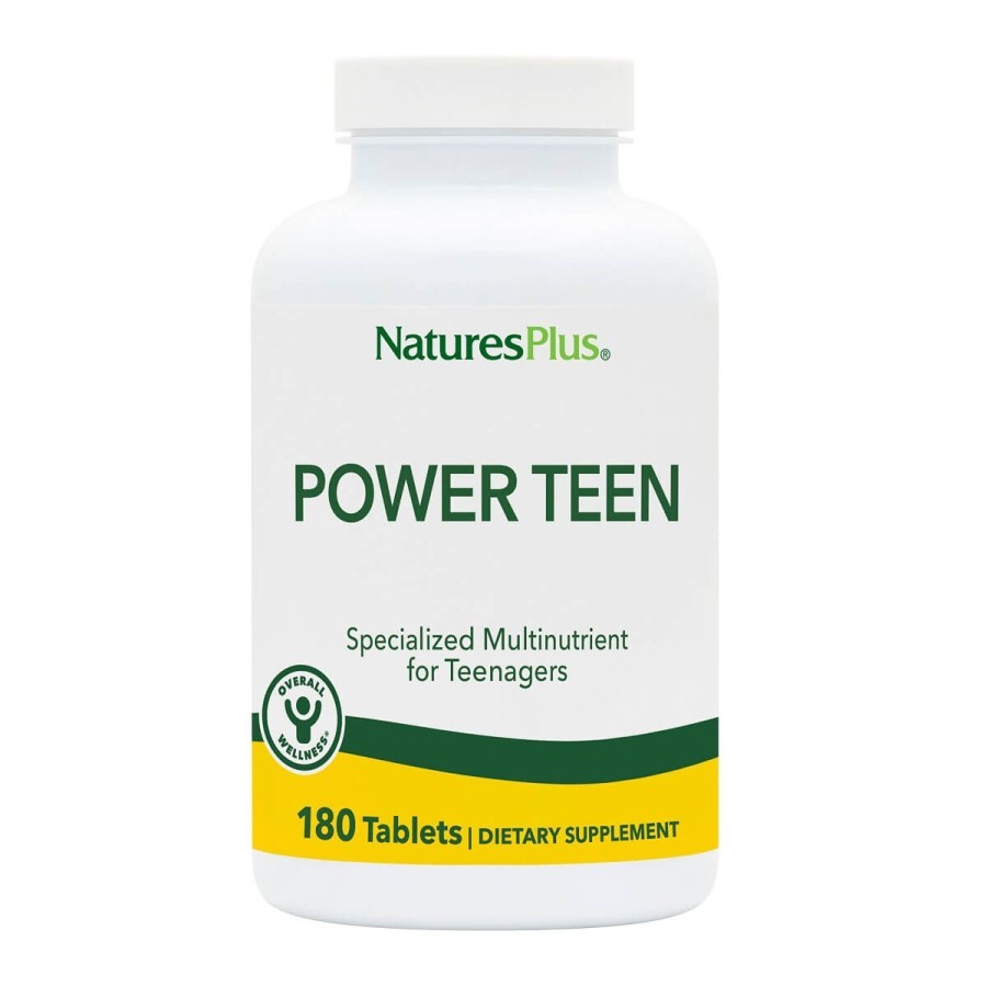 Мультивітаміни для підлітків Source of Life Power Teen Natures Plus 180 таблеток: ціни та характеристики