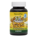 Омега 3-6-9 для дітей Animal Parade Natures Plus 90 желатинових капсул смак лимона