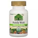 Органічні мультивітаміни для всієї родини Source of Life Garden Natures Plus 60 жувальних таблеток смак ягід