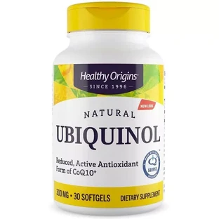 Убихинол 300мг Healthy Origins 30 желатиновых капсул
