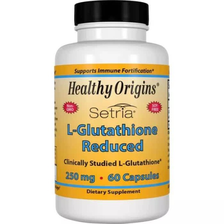 L-Глутатион 250 мг Setria Healthy Origins 60 капсул: цены и характеристики