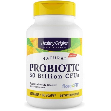 Пробиотики для улучшения пищеварения Healthy Origins 60 гелевых капсул