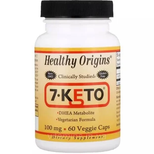7-Кето 100 мг Healthy Origins 60 капсул