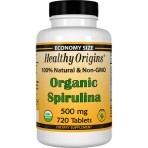 Органическая спирулина Organic Spirulina Healthy Origins 500 мг 720 таблеток: цены и характеристики