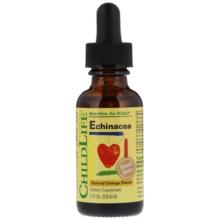 Жидкая эхинацея для детей с апельсиновым вкусом Echinacea ChildLife 26.9 мл