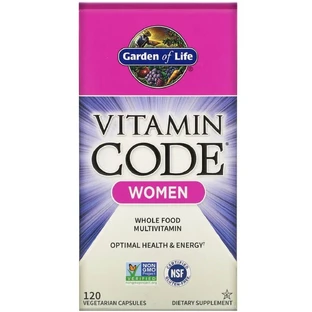 Мультивітаміни для жінок Vitamin Code Garden of Life 120 вегетаріанських капсул