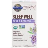 Комплекс для сну, відпочинку і свіжості MyKind Organics Garden of Life 30 веганських таблеток