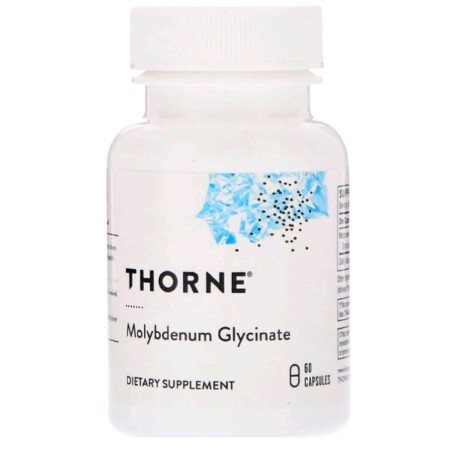 Глицинат Молибдена Molybdenum Glycinate Thorne Research 60 Капсул