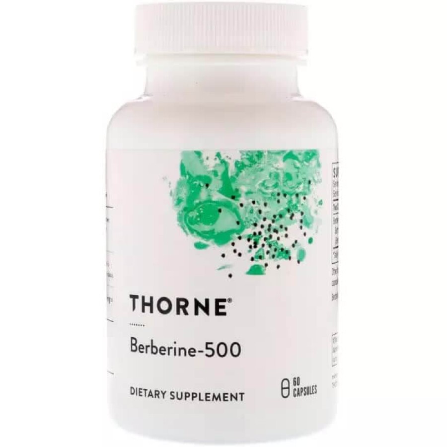 Берберин-500 Berberine-500 Thorne Research 60 капсул: ціни та характеристики
