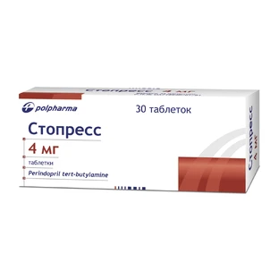 Стопресс табл. 4 мг блістер №30