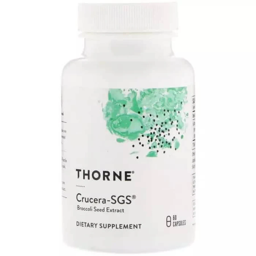 Екстракт насіння Брокколі Crucera-SGS Thorne Research 60 капсул: ціни та характеристики