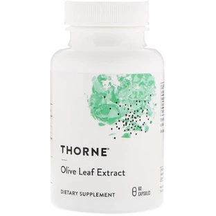 Экстракт из листьев оливкового дерева Thorne Research Olive Leaf Extract 60 капсул