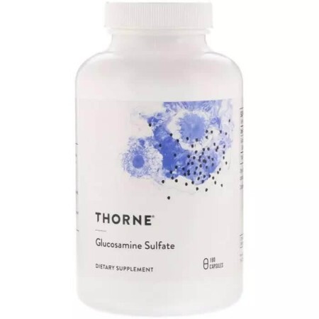 Глюкозамін Сульфат Glucosamine Sulfate Thorne Research 180 рослинних капсул
