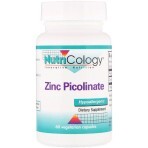Цинк піколінат Zinc Picolinate Nutricology 60 вегетаріанських капсул: ціни та характеристики